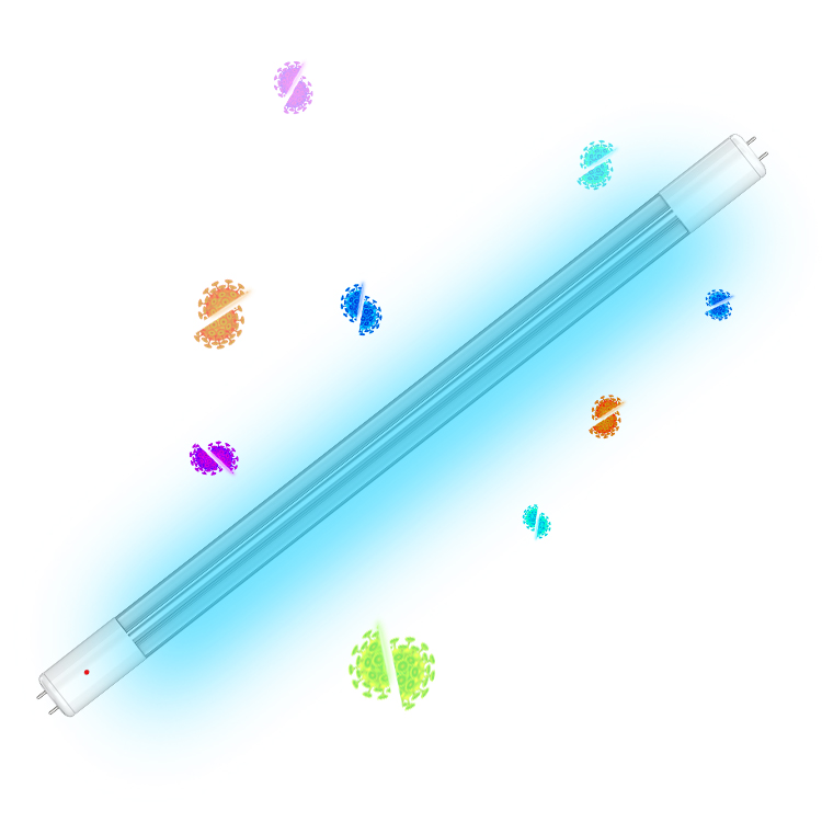 UV-Röhre aus UV-Quarzglas